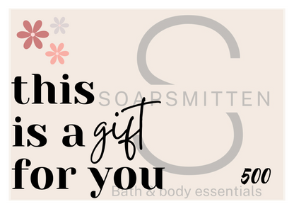 SoapSmitten Gift Card